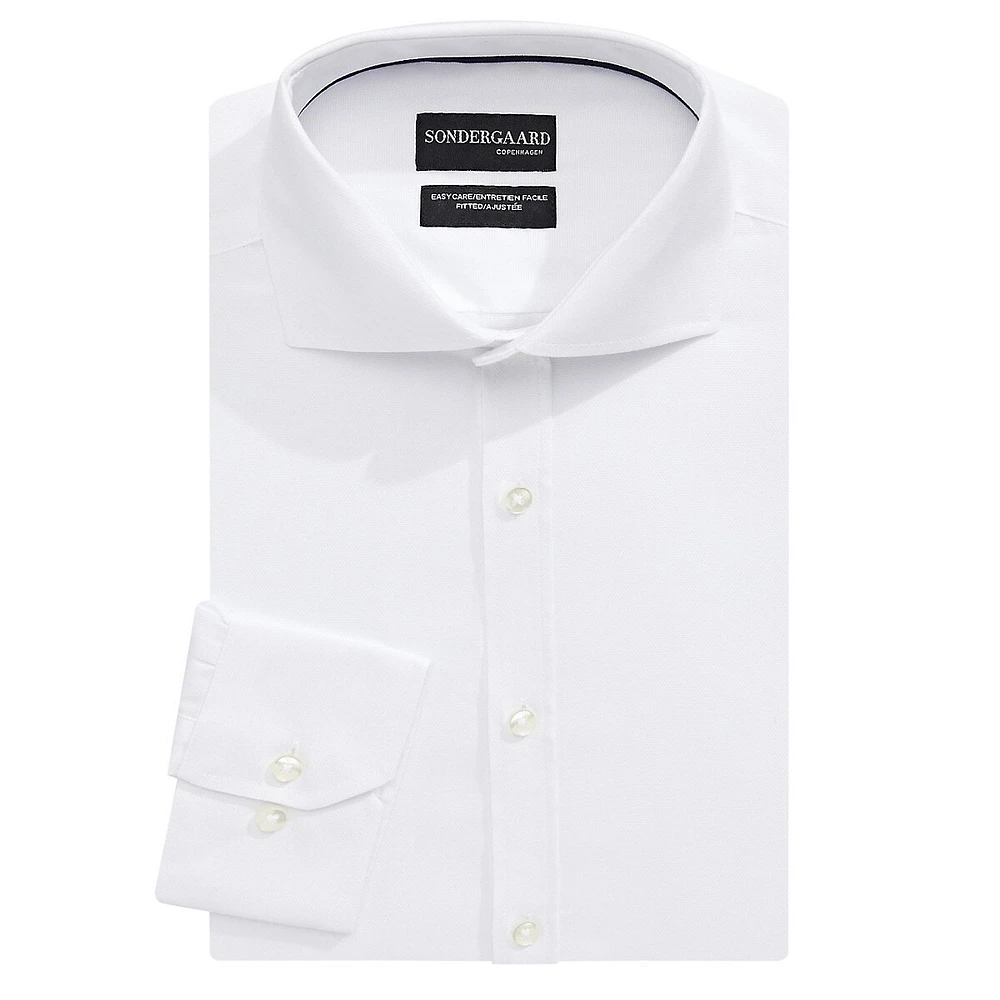 Dobby Slim-Fit Easy-Care Shirt