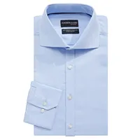 Slim-Fit Dobby Cotton-Blend Shirt