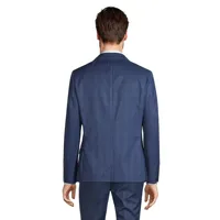 Slim-Fit Stretch Plaid Suit Jacket