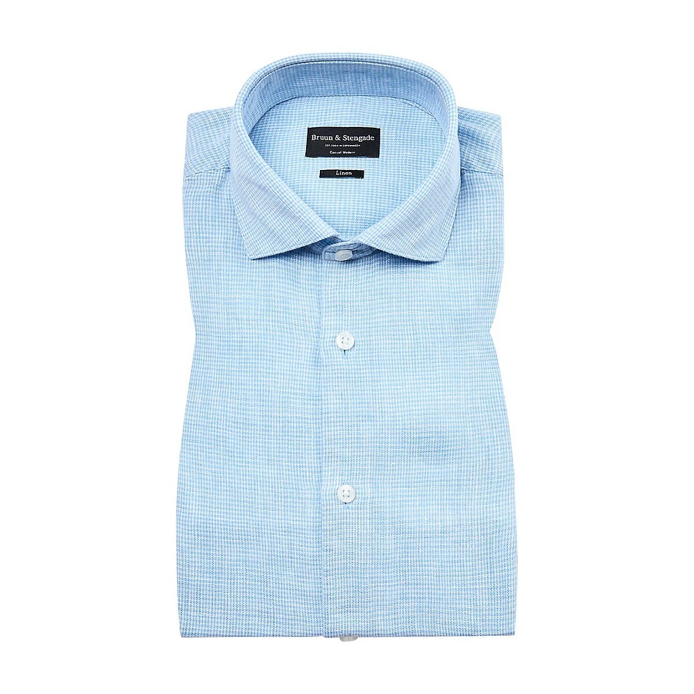 Toledo Casual Modern-Fit Linen Shirt