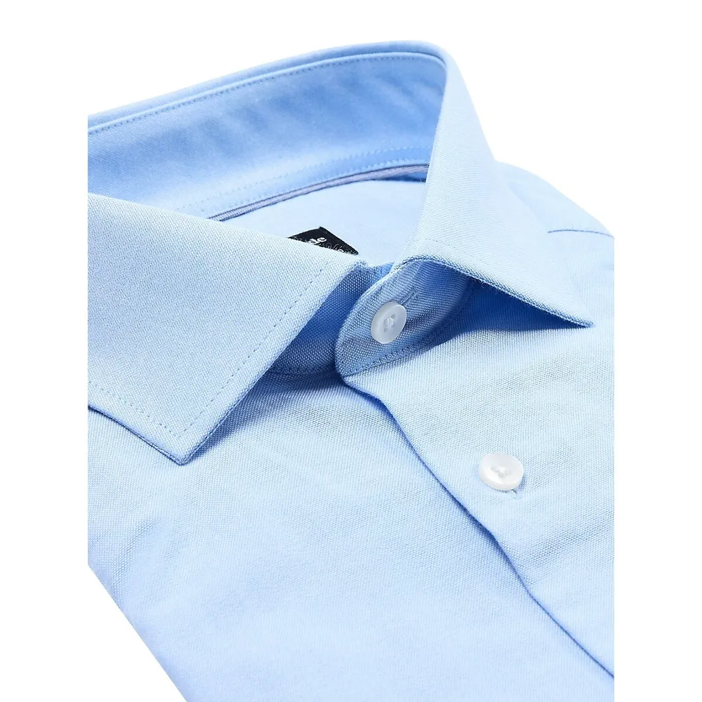 Salvador Modern-Fit Short-Sleeve Dress Shirt