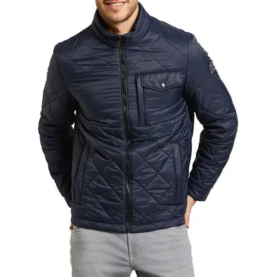 AirSeries Quilted Stand-Collar Jacket