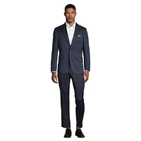 Slim-Fit Stretch Two-Tone Suit Jacket