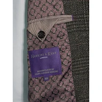 Modern Classic-Fit Mini Houndstooth Check Sportcoat