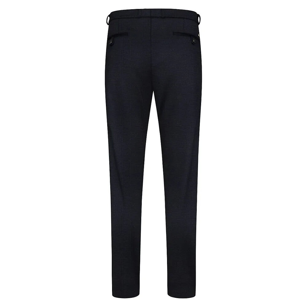 Flexcity Flat-Front Ponte Roma Trousers