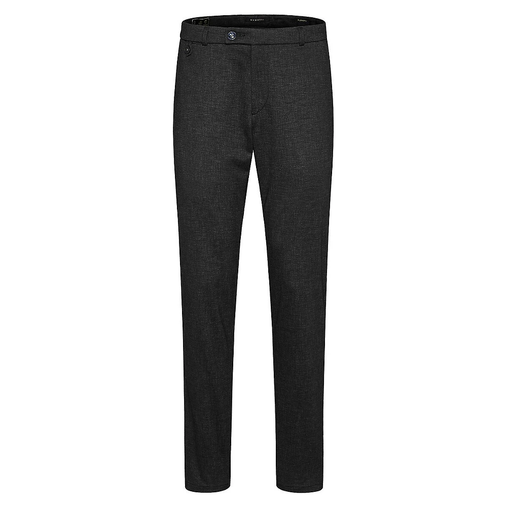 Modern-Fit Flat-Front Pants