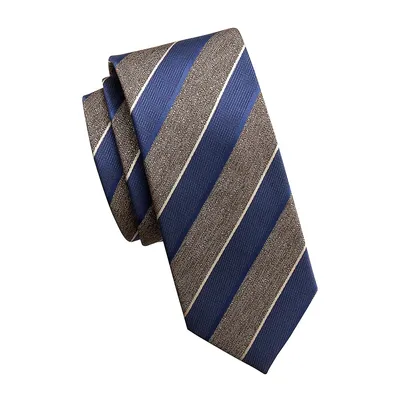 Classic-Cut Stripe Tie
