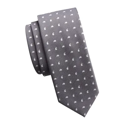 Classic-Cut Paisley Tie