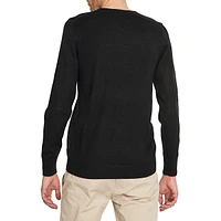 Uranus Wool-Blend V-Neck Sweater