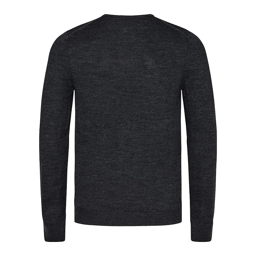 Uranus Wool-Blend V-Neck Sweater