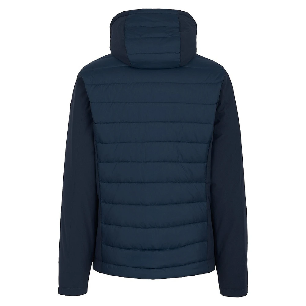 Waterproof Quilted-Core Hooded Jacket