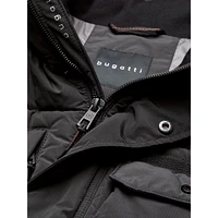 Quilted Water-Resistant Ripstop Parka