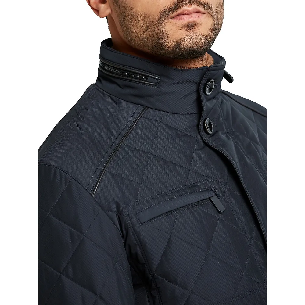 Quilted Water-Resistant Jacket