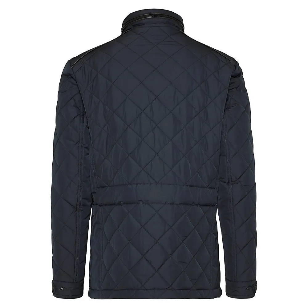 Quilted Water-Resistant Jacket