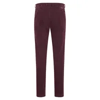 Washed Stretch Flat-Front Chinos