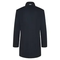Stand-Collar Gilet Coat