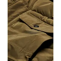 Quilted Water-Resistant Ripstop Parka