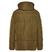 Quilted Water-Resistant Ripstop Parka