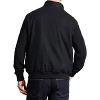 Mockneck Full-Zip Sweater