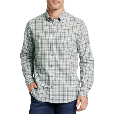 Cotton Flannel Plaid Shirt