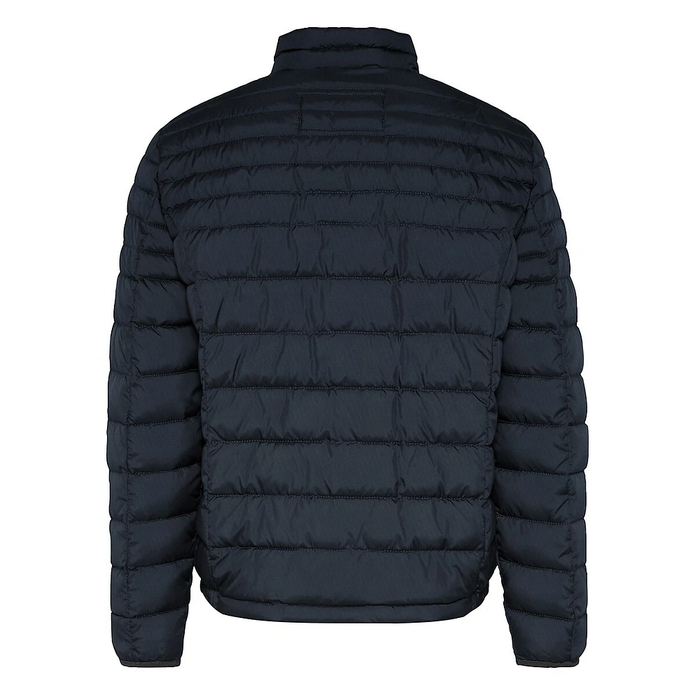 Quilted Bomber Jacket