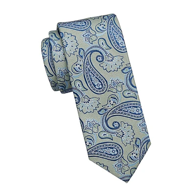 Classic-Cut Paisley Tie