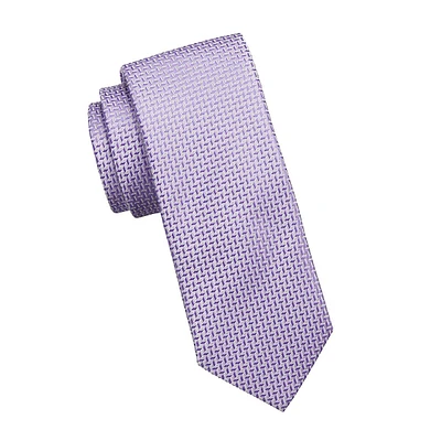Textured Classic-Cut Tie