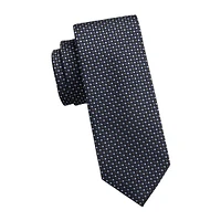 Geometric Jacquard Tie