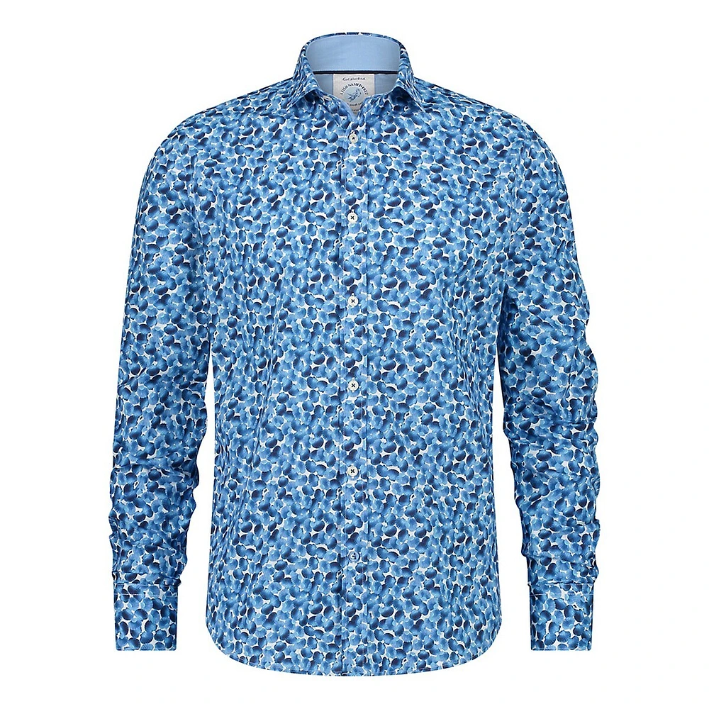 Shell-Print Modern-Fit Shirt