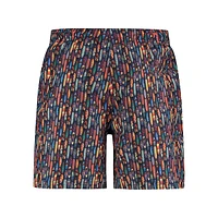 Surfboard-Print Swim Shorts