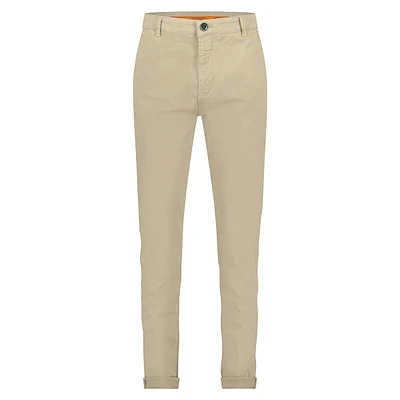 Slim-Fit Peached Twill Chino Pants