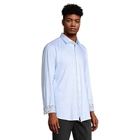 Fred's Threads Scale Structure Modern-Fit Shirt