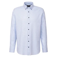 Easy-Care Textured Dress Shirt