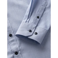 Easy-Care Textured Dress Shirt