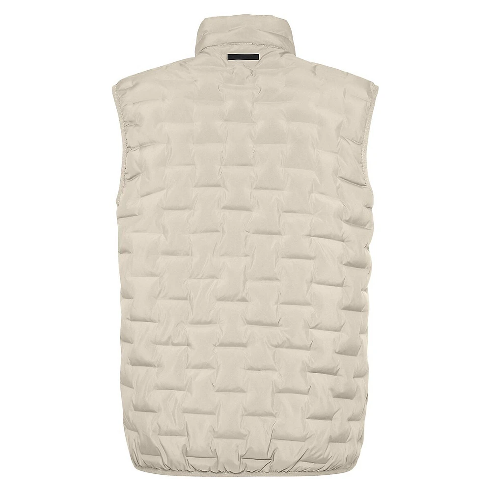 Quilted Knit Vest