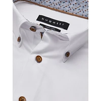 Easy-Care Cotton Twill Shirt