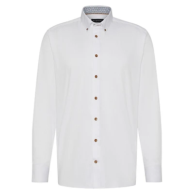Easy-Care Cotton Twill Shirt