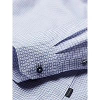 Printed Easy-Care Cotton Shirt