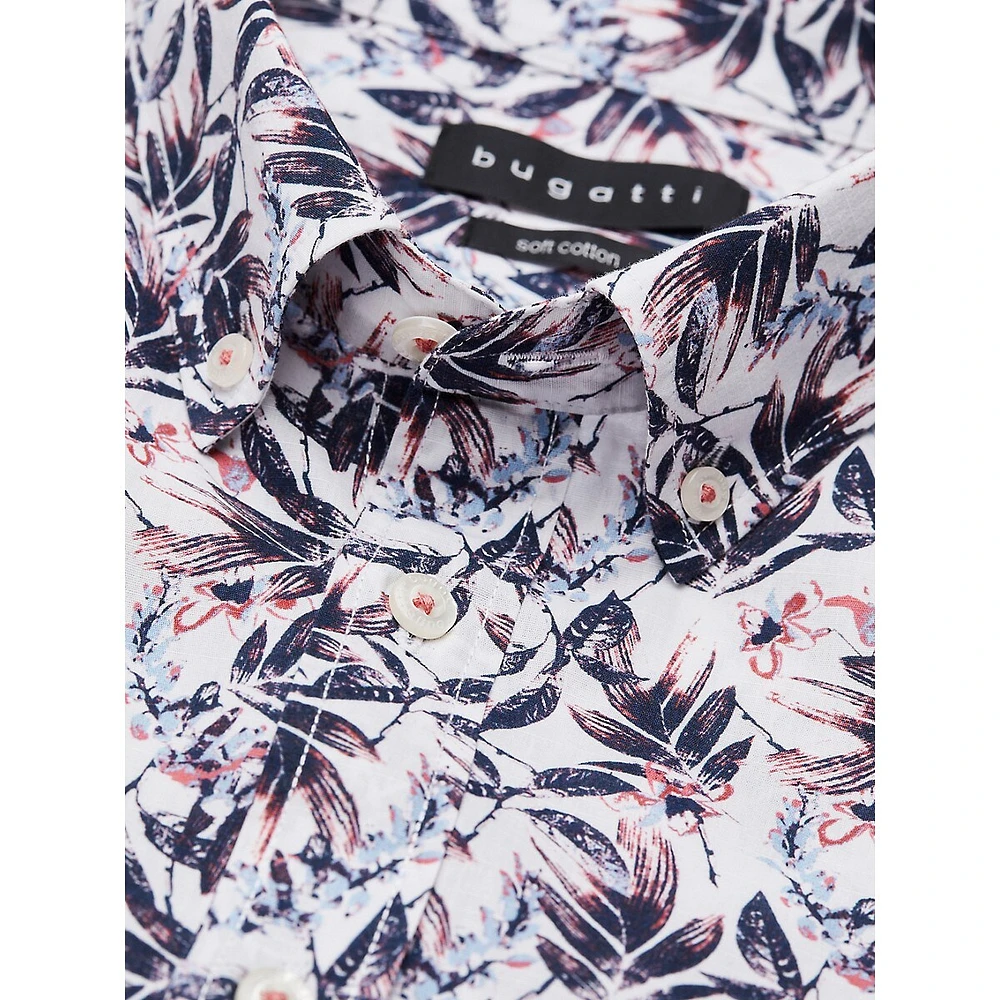 Botanical Soft Cotton Slub Shirt