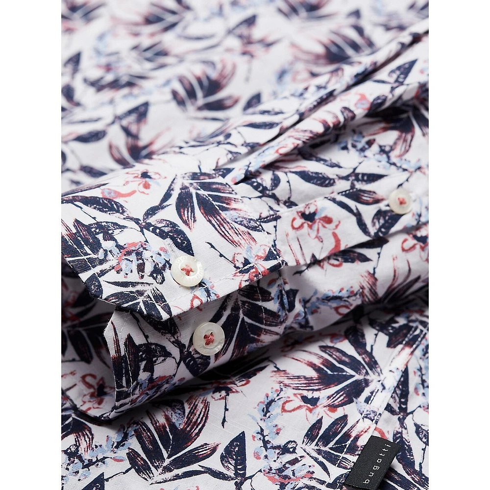 Botanical Soft Cotton Slub Shirt