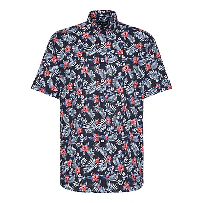 Botanical Soft Wash Slub Short-Sleeve Shirt