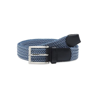 Elastic Textile Braided Belt