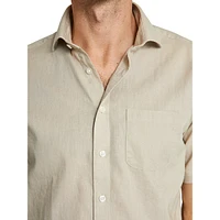 Lott Short-Sleeve Casual Modern-Fit Shirt