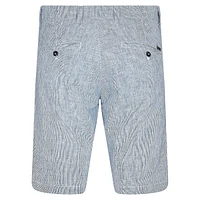 Buris Cotton-Linen Seersucker Shorts