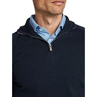 Knud Mockneck Quarter-Zip Sweater