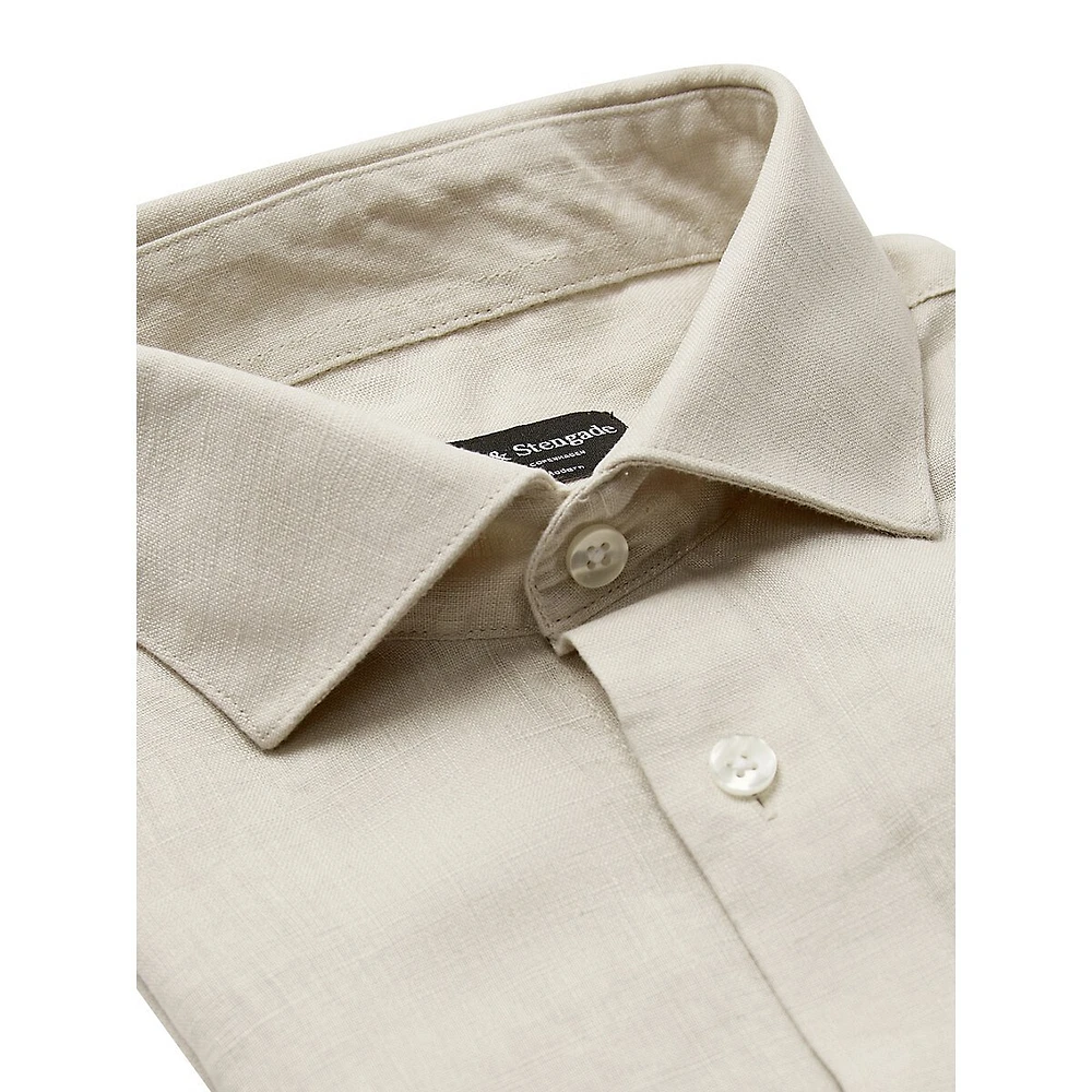 Brisbane Casual Modern-Fit Linen Shirt