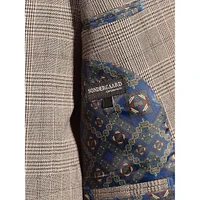 Slim-Fit Glen Plaid Suit Jacket