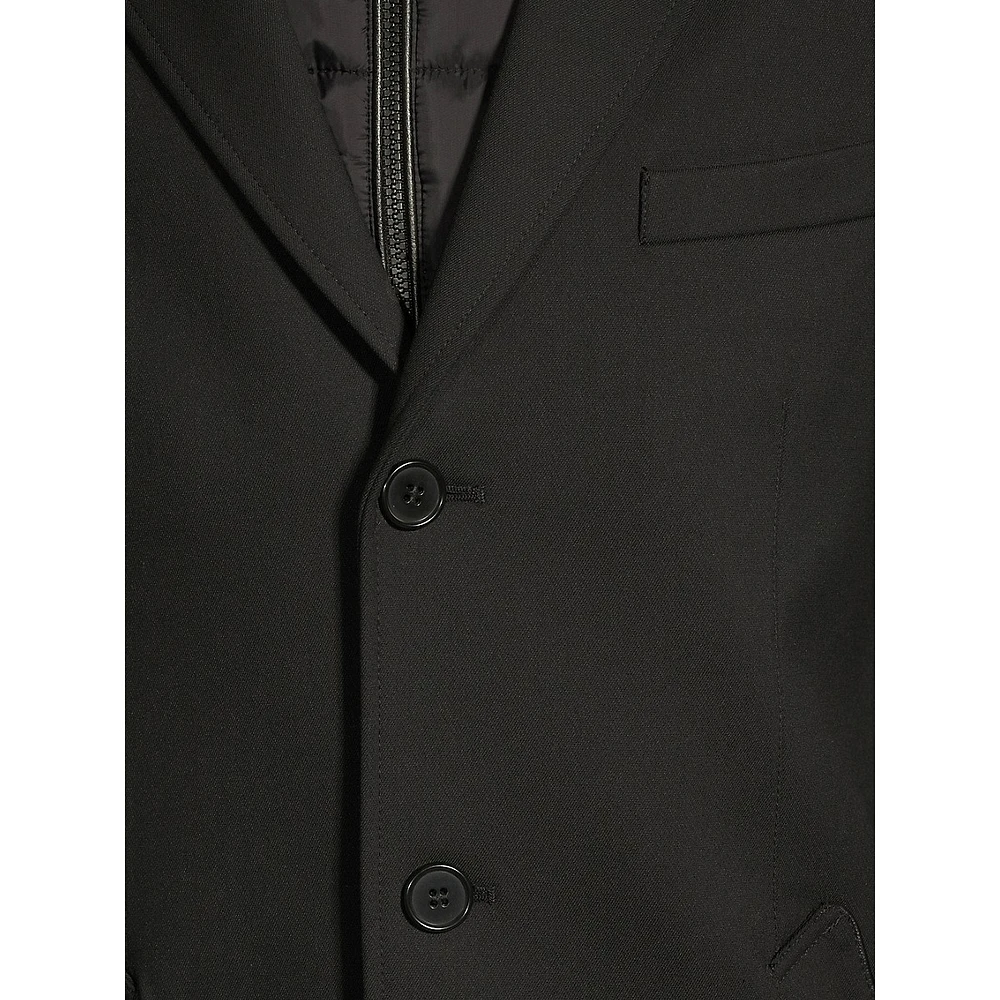 Detachable Zip-Bib Car Coat