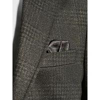 Modern Classic-Fit Houndstooth Plaid Sport Coat