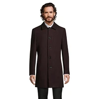 Stretch Melton Car Coat